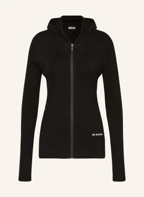 Jil Sander Kardigan schwarz