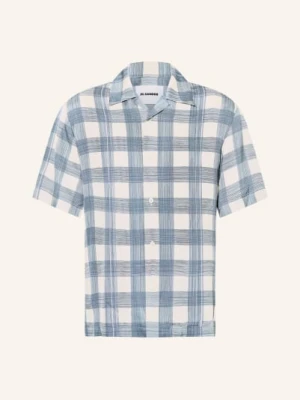 Jil Sander Koszula Wypoczynkowa Comfort Fit Z Satyny blau