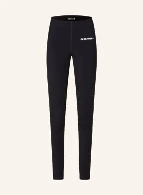 Jil Sander Legginsy schwarz