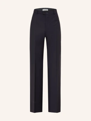 Jil Sander Spodnie Garniturowe O Kroju Regular Fit blau 402 DARK BLUE