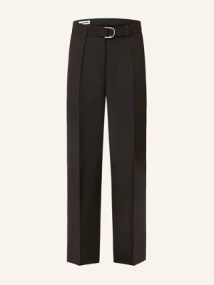 Jil Sander Spodnie Marlena schwarz