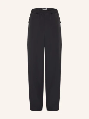 Jil Sander Spodnie O Kroju Regular Fit schwarz CZARNY