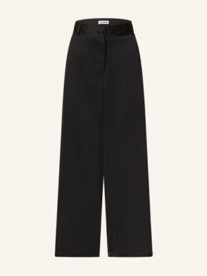 Jil Sander Spodnie schwarz