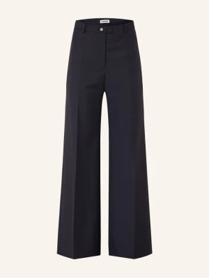 Jil Sander Spodnie Typu Marlena blau GRANATOWY