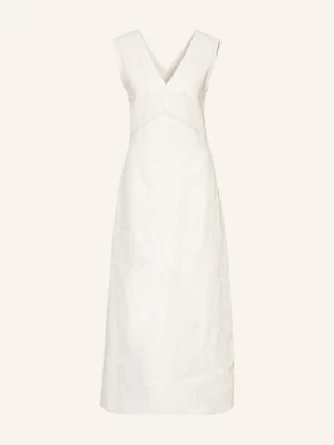 Jil Sander Sukienka Z Lnu beige