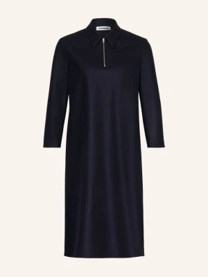 Jil Sander Sukienka Z Rękawami 3/4 blau GRANATOWY