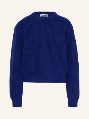 Jil Sander Sweter lila NIEBIESKI