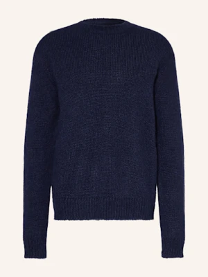 Jil Sander Sweter Z Alpaki blau