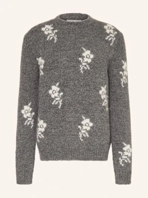 Jil Sander Sweter Z Alpaki grau