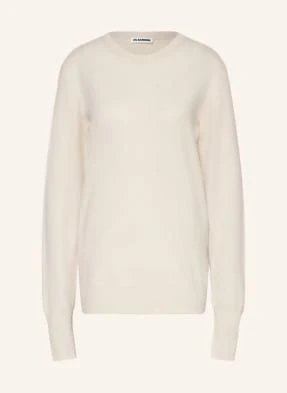 Jil Sander Sweter Z Kaszmiru beige