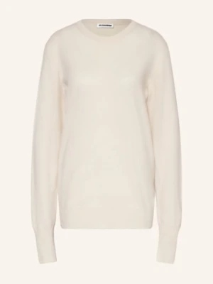 Jil Sander Sweter Z Kaszmiru beige
