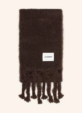 Jil Sander Szal Moherowy braun