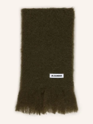 Jil Sander Szalik Z Moheru gruen