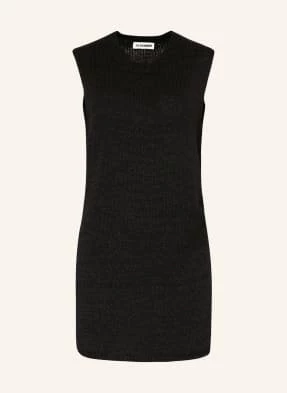 Jil Sander Top Z Dzianiny schwarz