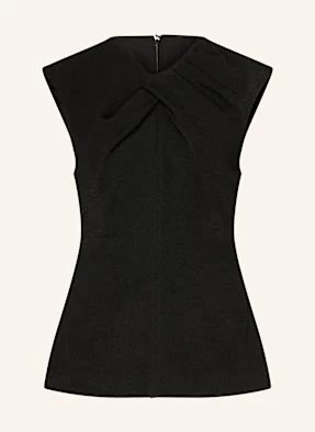 Jil Sander Top Z Dzianiny schwarz