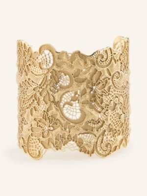 Jimmy Choo Bransoletka Lace Cut-Out gold