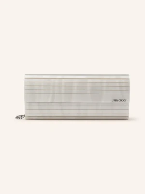 Jimmy Choo Clutch Sweetie weiss