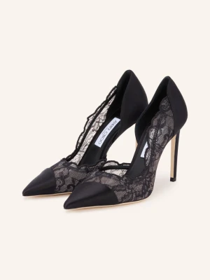 Jimmy Choo Czółenka Brigitte 100 schwarz CZARNY
