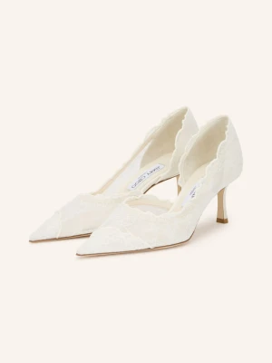 Jimmy Choo Czółenka Faiz 65 weiss ECRU