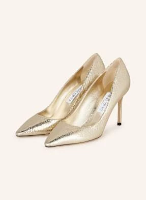 Jimmy Choo Czółenka Romy 85 gold