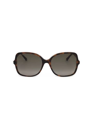 Jimmy Choo Damskie okulary przeciwsłoneczne w kolorze brązowym rozmiar: 57