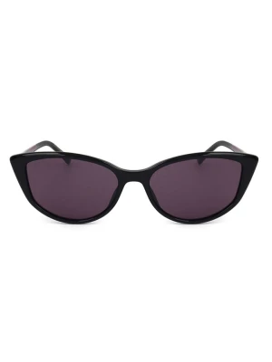 Jimmy Choo Damskie okulary przeciwsłoneczne w kolorze czarno-fioletowym rozmiar: 56
