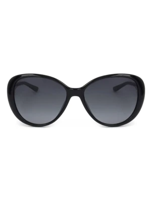 Jimmy Choo Damskie okulary przeciwsłoneczne w kolorze czarno-granatowym rozmiar: 57