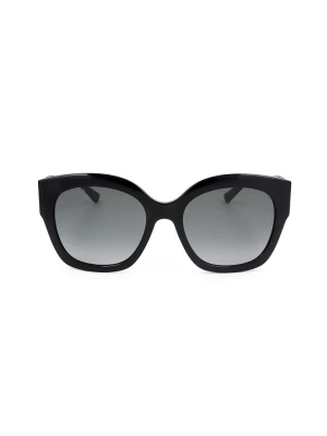 Jimmy Choo Damskie okulary przeciwsłoneczne w kolorze czarnym rozmiar: 55