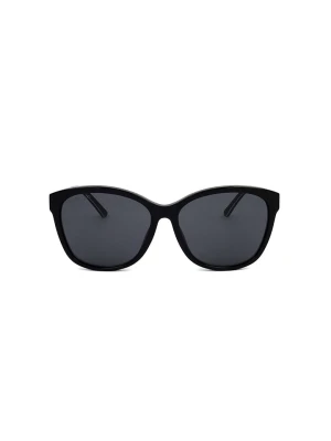 Jimmy Choo Damskie okulary przeciwsłoneczne w kolorze czarnym rozmiar: 59
