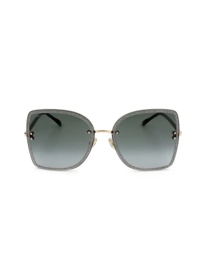 Jimmy Choo Damskie okulary przeciwsłoneczne w kolorze czarnym rozmiar: 62