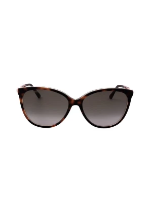 Jimmy Choo Damskie okulary przeciwsłoneczne w kolorze jasnobrązowym rozmiar: 58