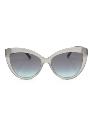 Jimmy Choo Damskie okulary przeciwsłoneczne w kolorze szaro-czarnym rozmiar: 57