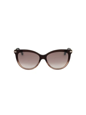 Jimmy Choo Damskie okulary przeciwsłoneczne w kolorze złoto-czarno-brązowym rozmiar: 56