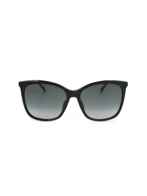 Jimmy Choo Damskie okulary przeciwsłoneczne w kolorze złoto-czarno-granatowym rozmiar: 57