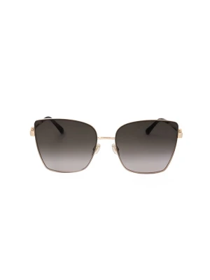 Jimmy Choo Damskie okulary przeciwsłoneczne w kolorze złoto-czarnym rozmiar: 59