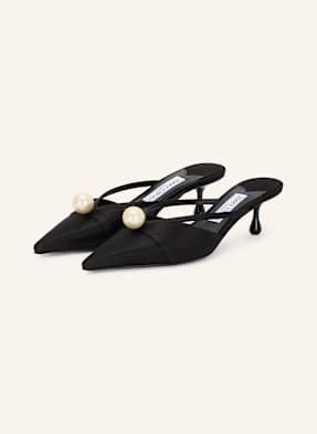 Jimmy Choo Klapki Typu Mules Sana schwarz