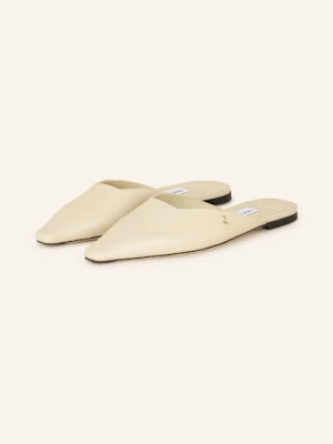 Jimmy Choo Klapki Typu Mules Vivi beige