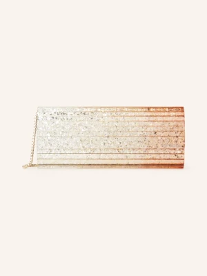 Jimmy Choo Kopertówka Sweetie rosegold BLADORÓŻOWY