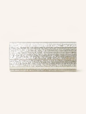 Jimmy Choo Kopertówka Sweetie silber