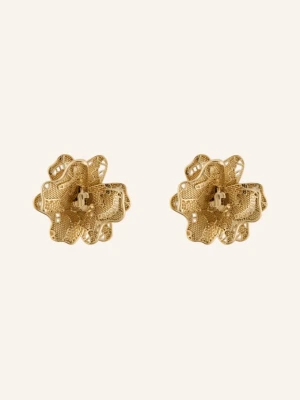 Jimmy Choo Ohstecker Lace Corsage gold