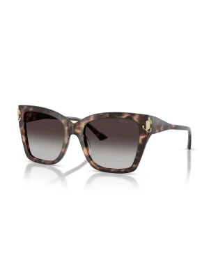 Jimmy Choo okulary przeciwsłoneczne damskie brązowy