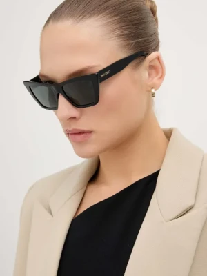 Jimmy Choo okulary przeciwsłoneczne damskie kolor czarny 0JC5028