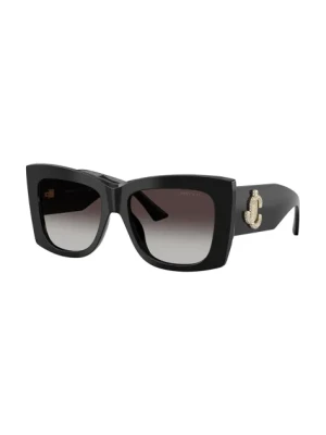 Jimmy Choo okulary przeciwsłoneczne damskie kolor czarny 0JC5036B