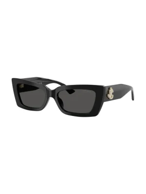 Jimmy Choo okulary przeciwsłoneczne damskie kolor czarny 0JC5037BU