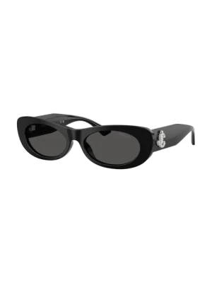 Jimmy Choo okulary przeciwsłoneczne damskie kolor czarny 0JC5038BU