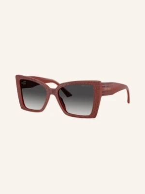 Jimmy Choo Okulary Przeciwsłoneczne jc5001b Z Ozdobnymi Kamykami rot