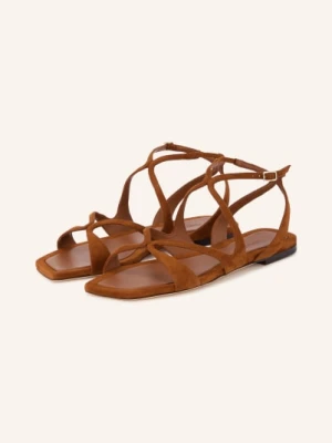 Jimmy Choo Sandały Ayla braun