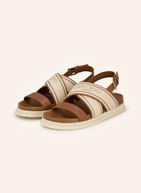 Jimmy Choo Sandały Joa braun