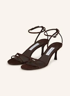 Jimmy Choo Sandały Na Obcasie 1998 Leo 65 braun