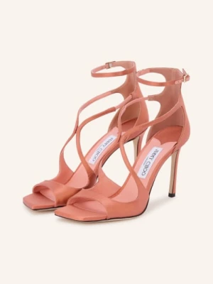 Jimmy Choo Sandały Na Obcasie Azia 95 orange